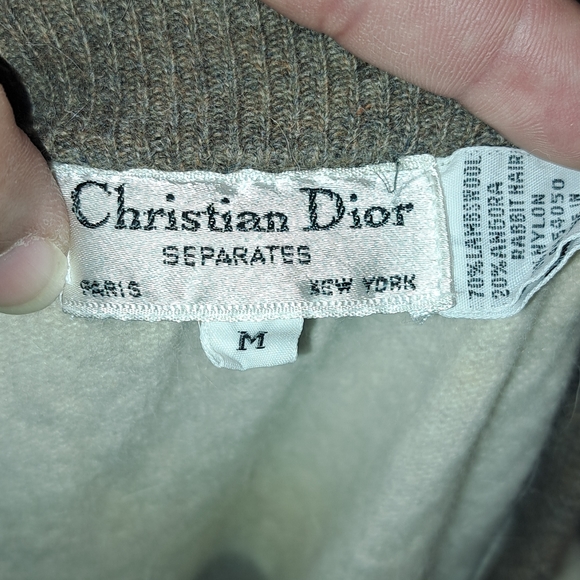 Christian Dior separates wool blend maxi skirt M - Picture 3 of 8